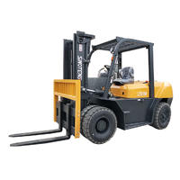 10 Ton Diesel Forklift Truck With High Security LT5100